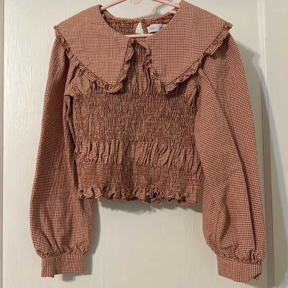 Zara girls blouse